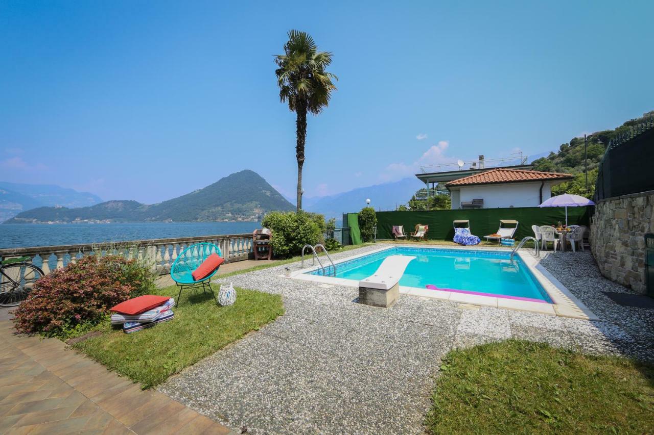 La Casa Sul Lago D'Iseo Sulzano Buitenkant foto